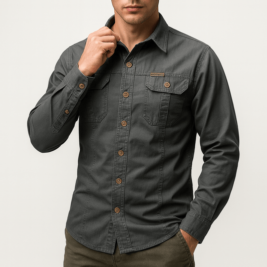 LUXEOUTFIT | Classic Collar Shirt