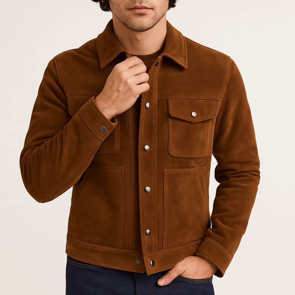 LUXEOUTFIT | Classic Suede Blazer