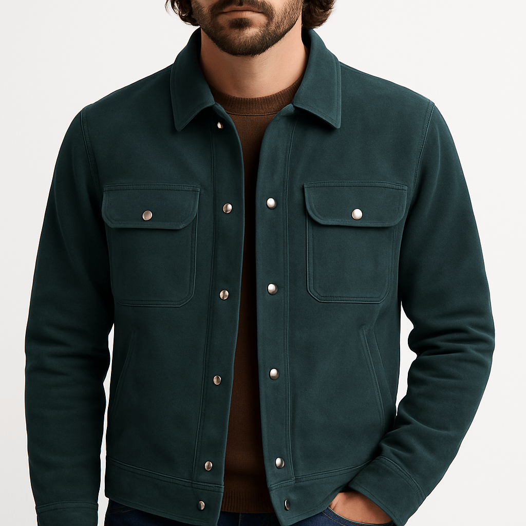 LUXEOUTFIT | Classic Suede Blazer