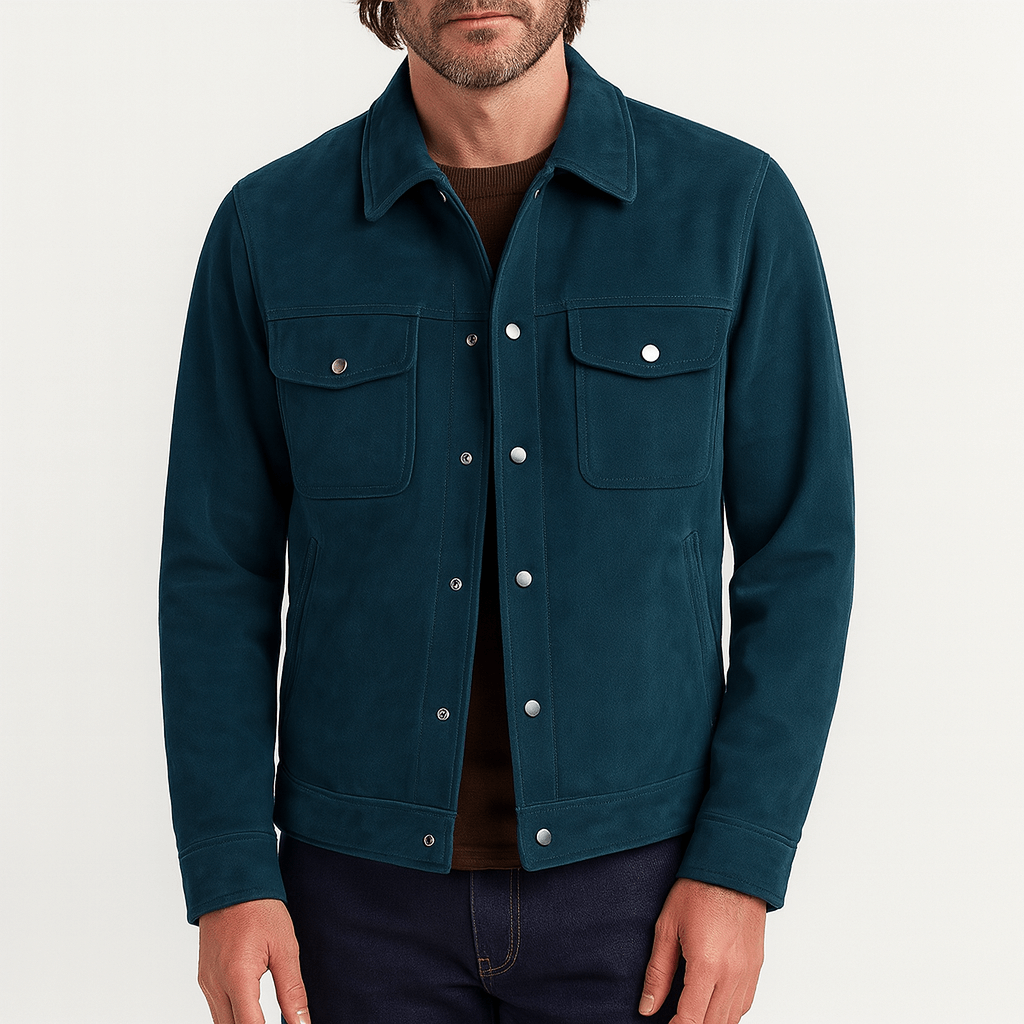 LUXEOUTFIT | Classic Suede Blazer