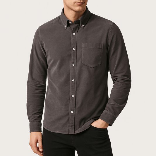 LUXEOUTFIT | Corduroy Casual Shirt
