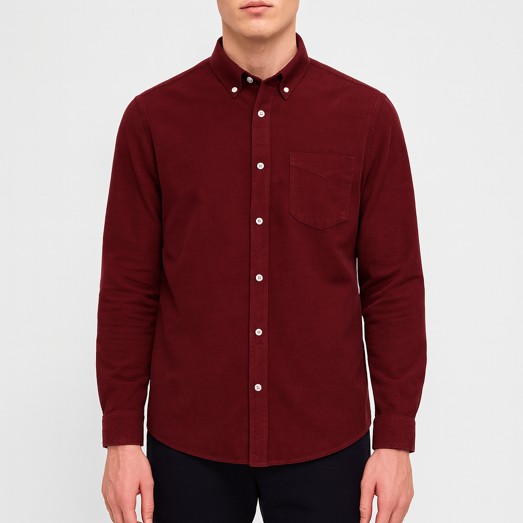 LUXEOUTFIT | Corduroy Casual Shirt
