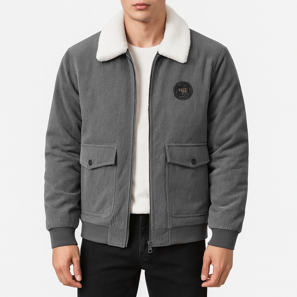 LUXEOUTFIT | Corduroy Wool Jacket