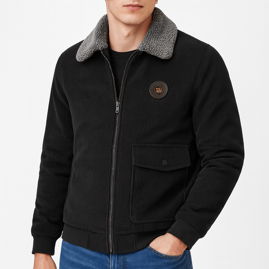 LUXEOUTFIT | Corduroy Wool Jacket