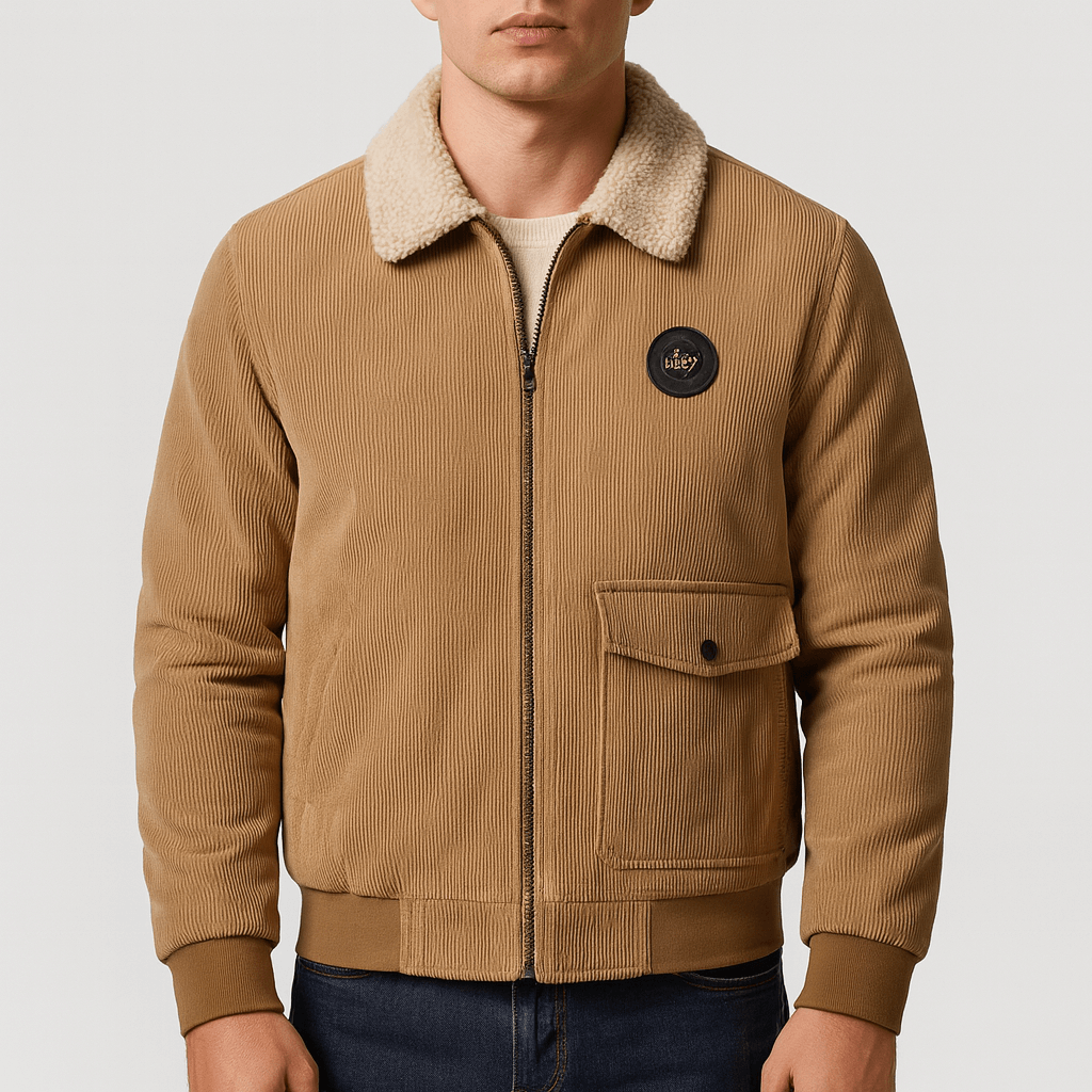 LUXEOUTFIT | Corduroy Wool Jacket