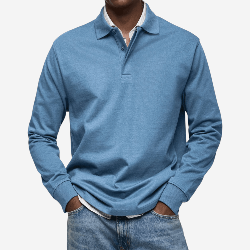 LUXEOUTFIT | Cotton Polo Shirt