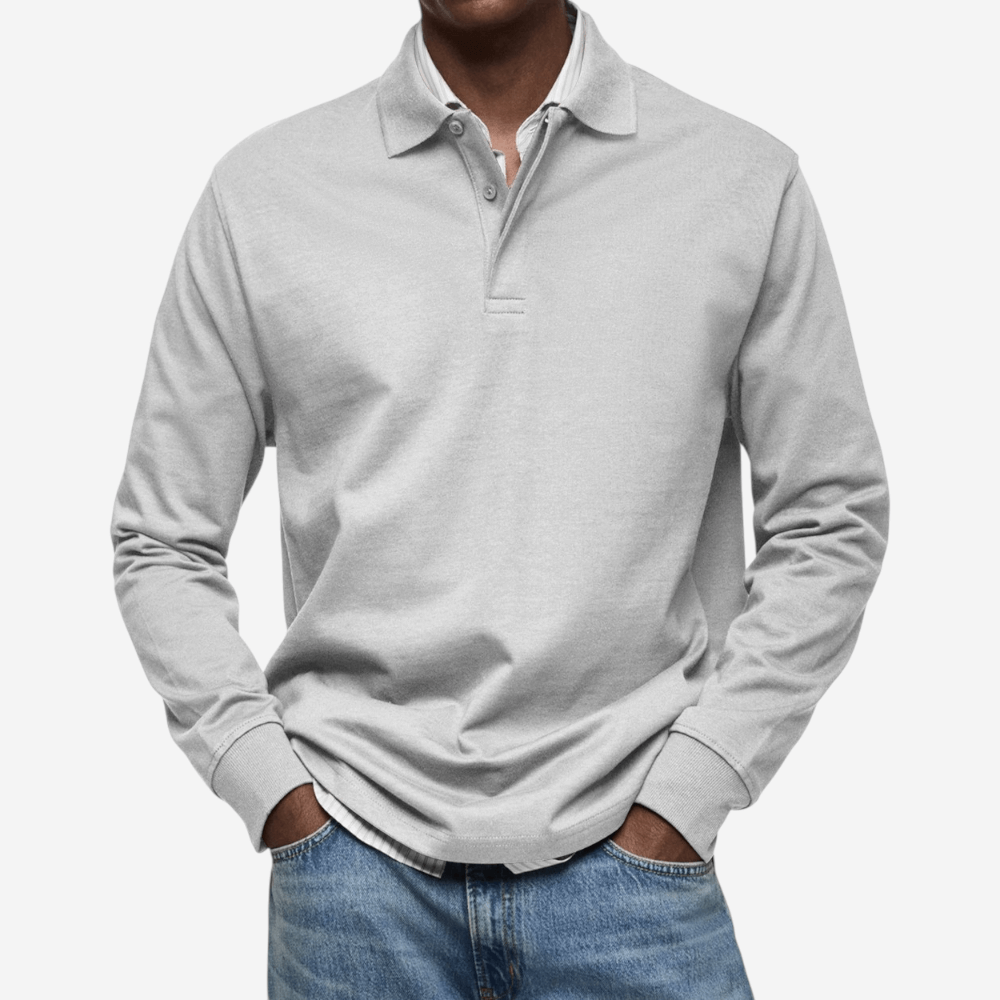 LUXEOUTFIT | Cotton Polo Shirt
