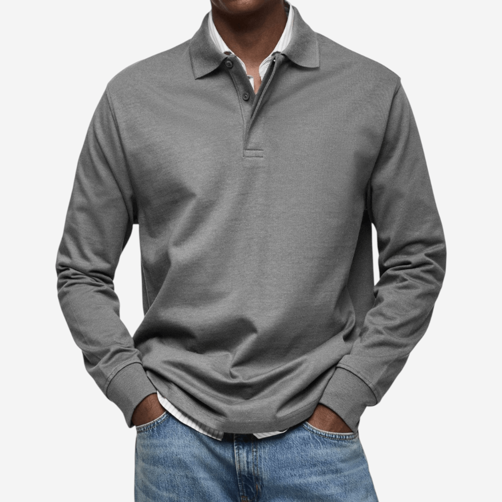LUXEOUTFIT | Cotton Polo Shirt