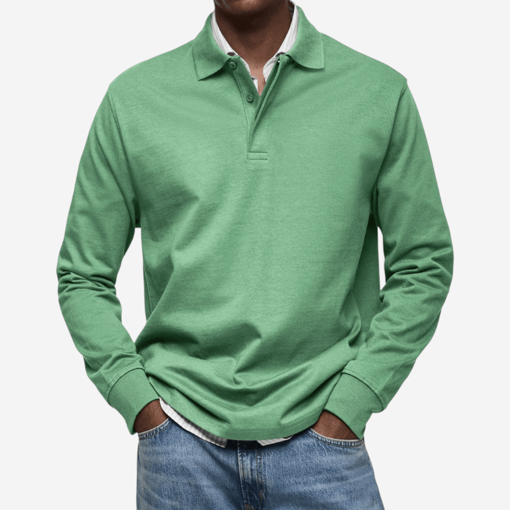 LUXEOUTFIT | Cotton Polo Shirt