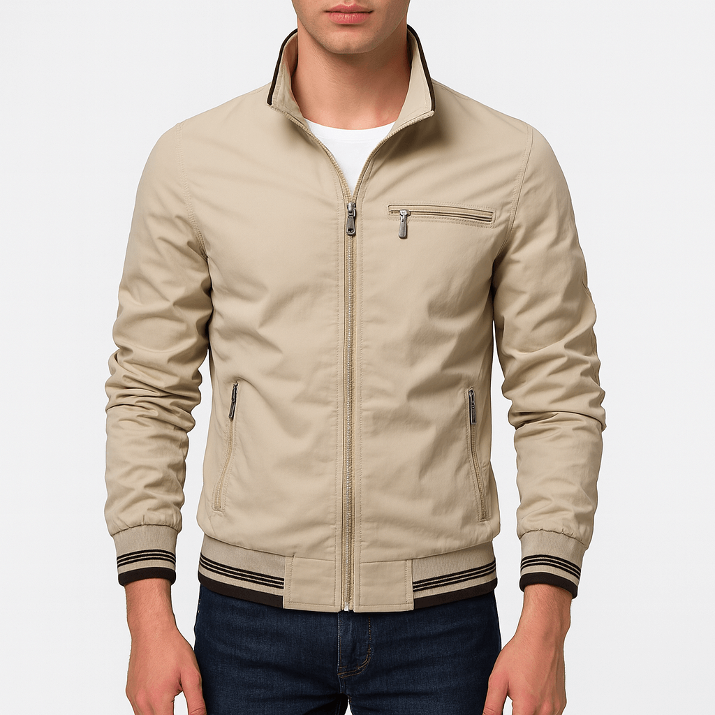 LUXEOUTFIT | Cotton Zip Jacket