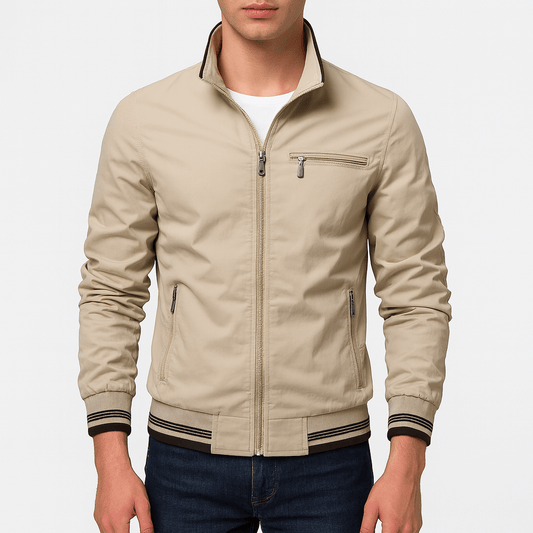 LUXEOUTFIT | Cotton Zip Jacket