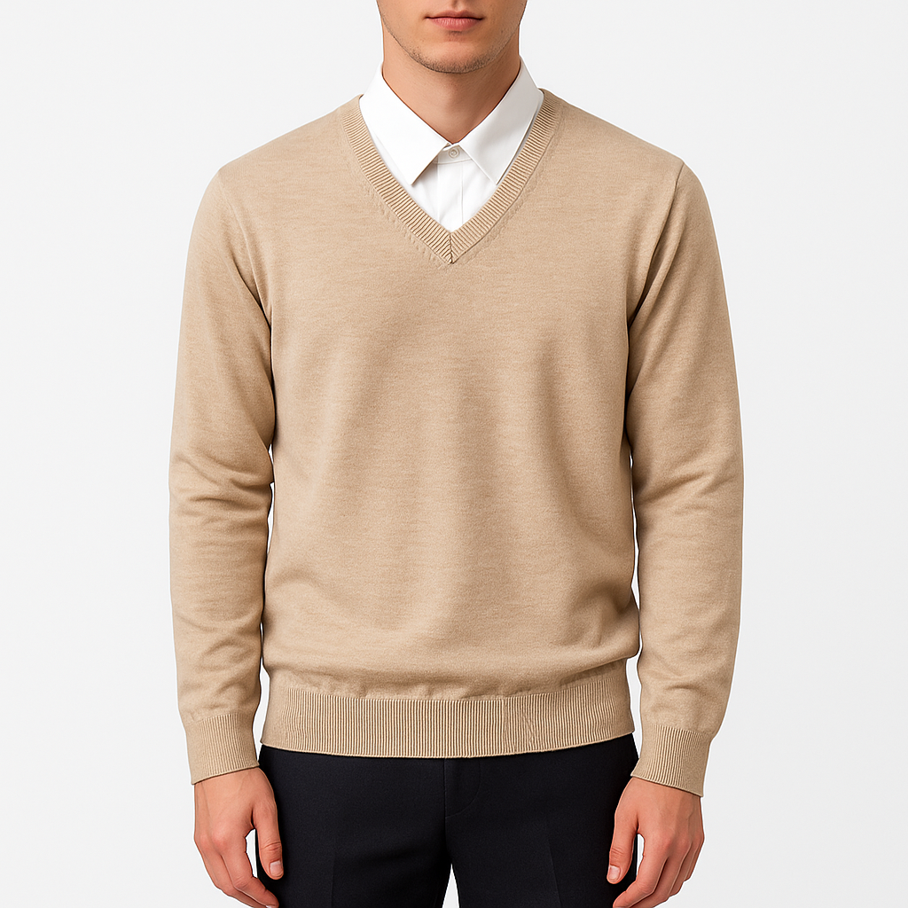 Tynro | Elegant V-Neck Sweater Tynro