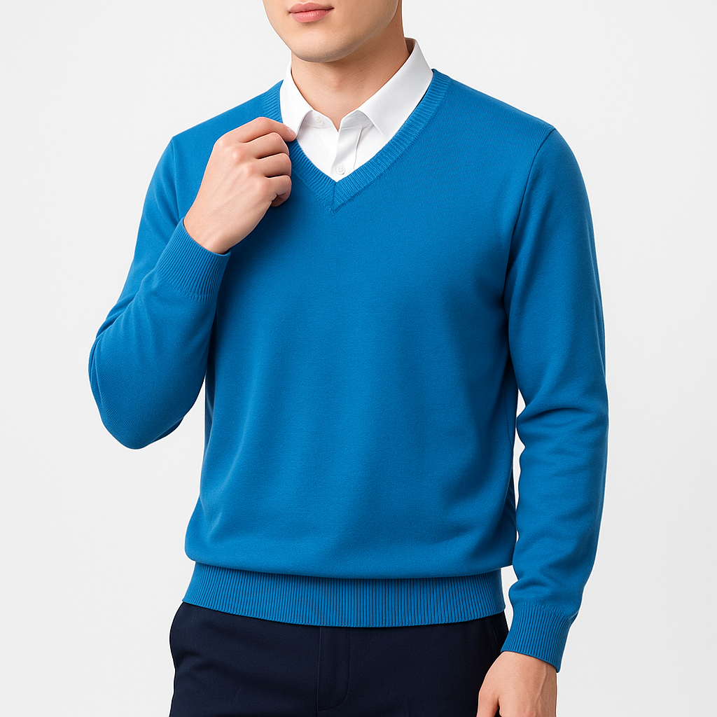 Tynro | Elegant V-Neck Sweater Tynro