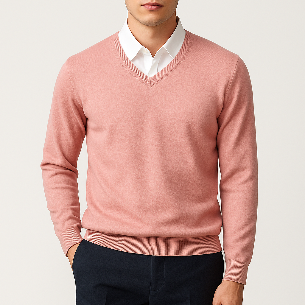 Tynro | Elegant V-Neck Sweater Tynro