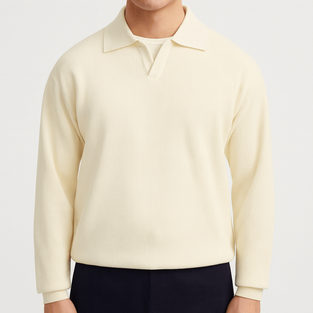 LUXEOUTFIT | Folded Collar Sweater