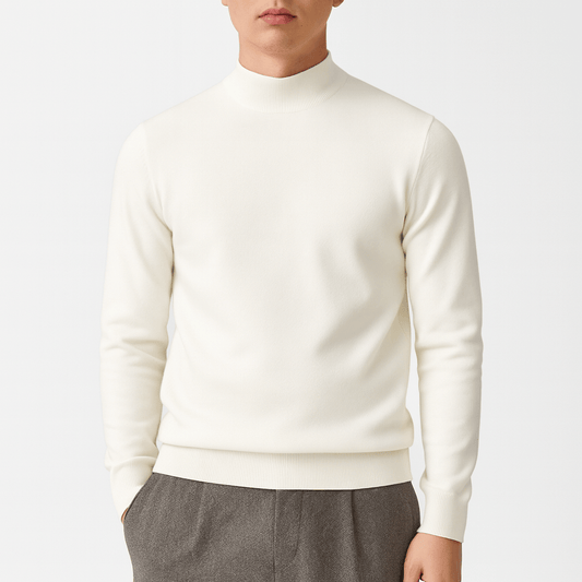LUXEOUTFIT | Half Turtleneck Sweater