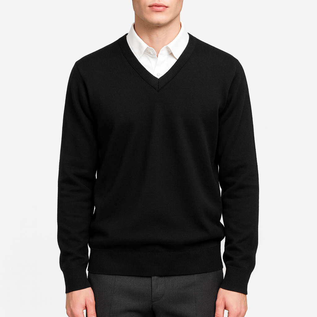 LUXEOUTFIT | Ibrahim V-Neck Sweater