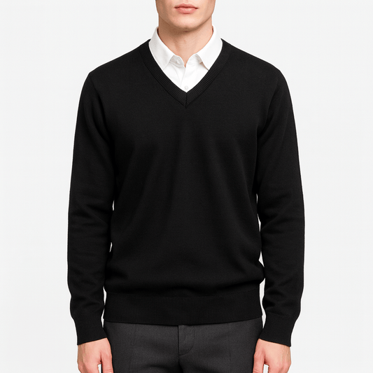 LUXEOUTFIT | Ibrahim V-Neck Sweater