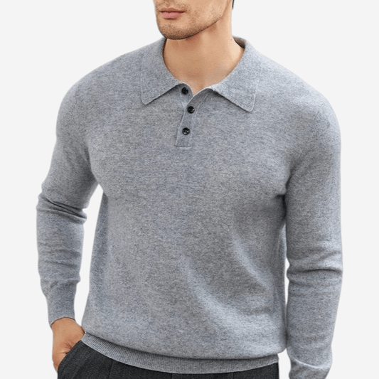 LUXEOUTFIT | Knit Polo Shirt