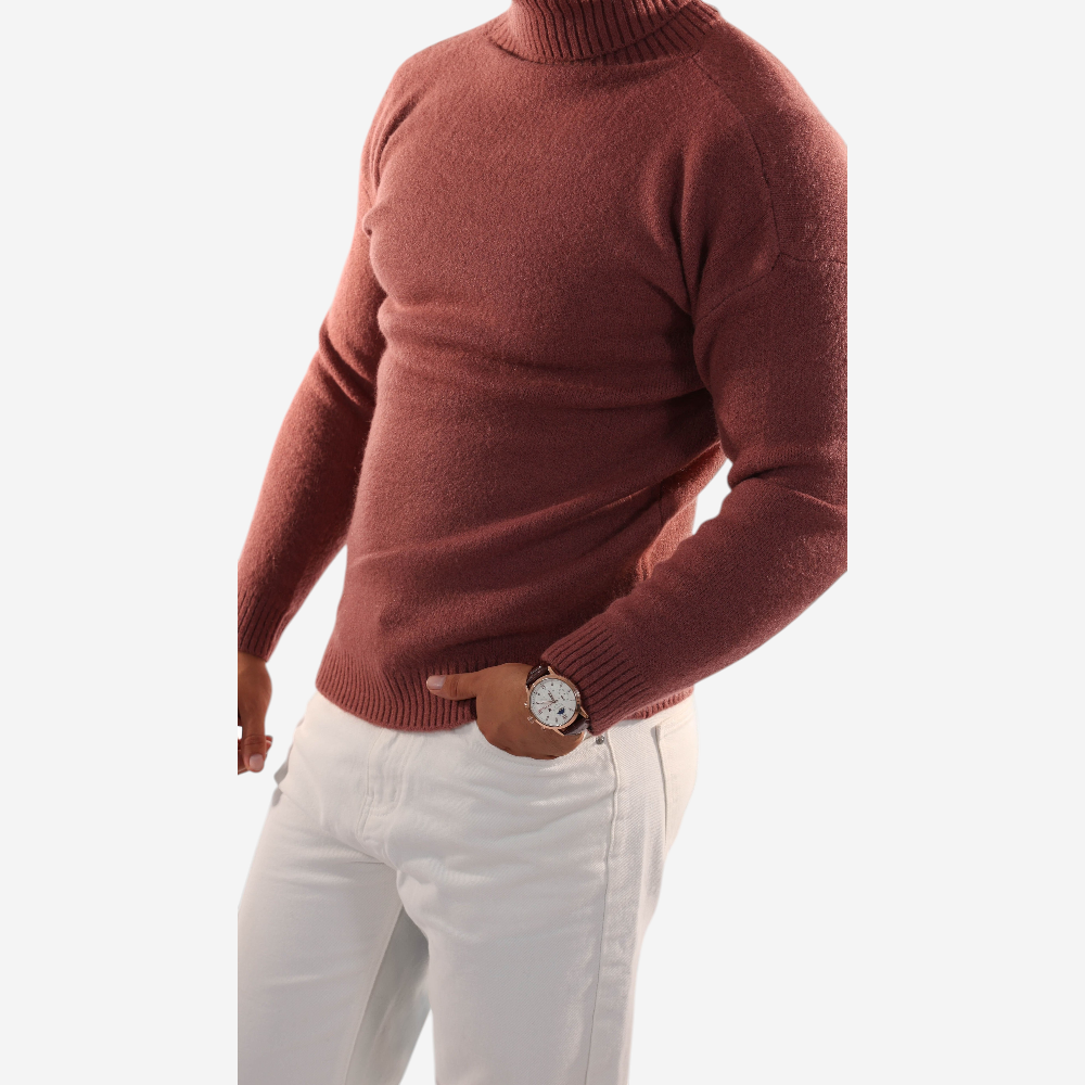 LUXEOUTFIT | Knit Turtleneck Sweater