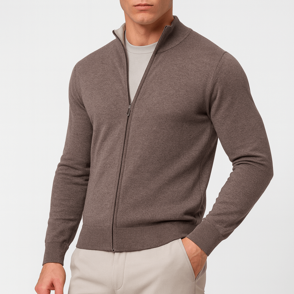 LUXEOUTFIT | Knit Zip Vest