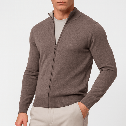 LUXEOUTFIT | Knit Zip Vest