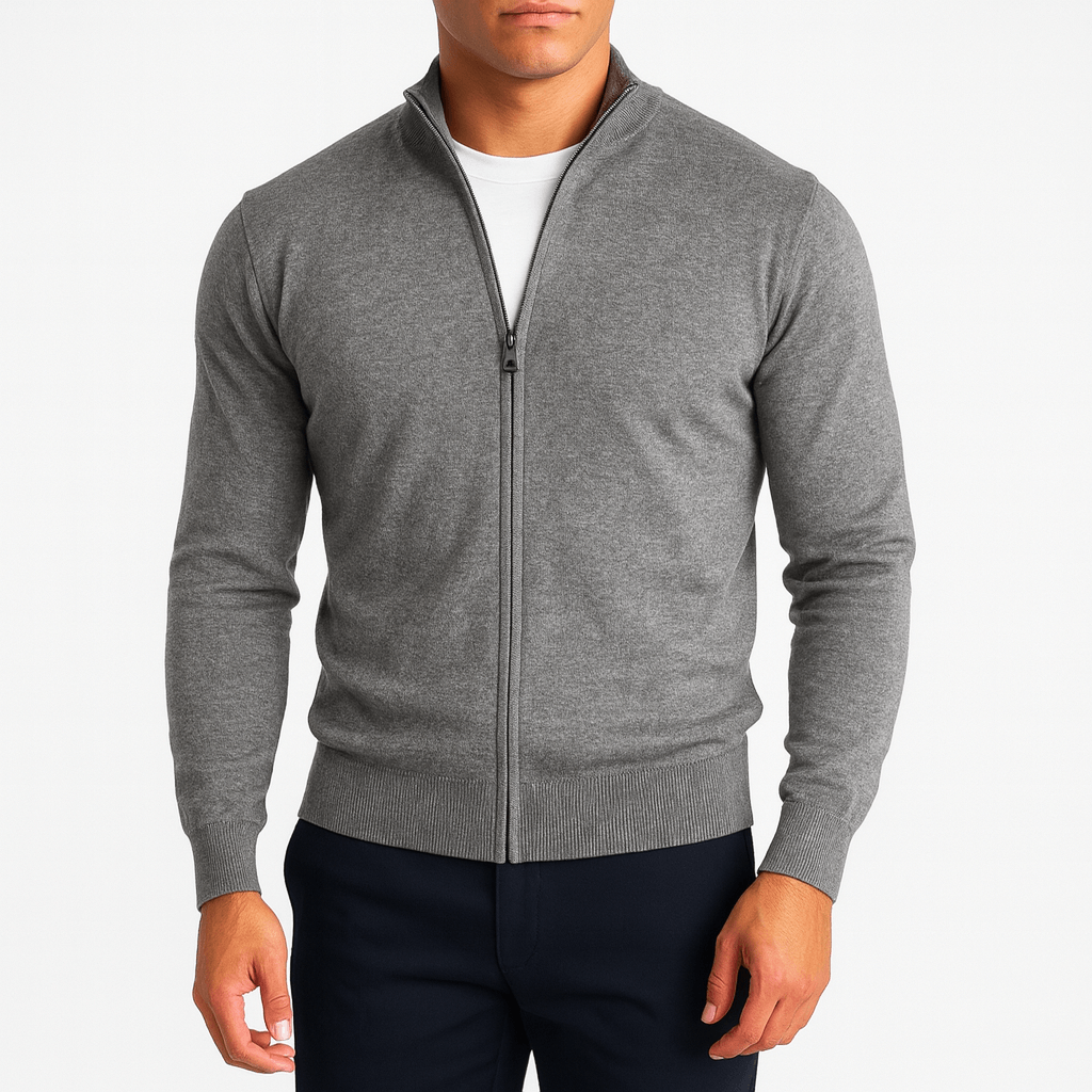 LUXEOUTFIT | Knit Zip Vest