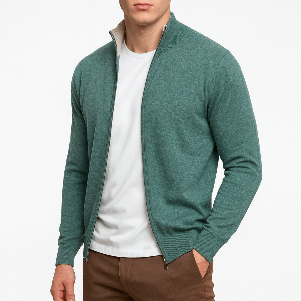 LUXEOUTFIT | Knit Zip Vest