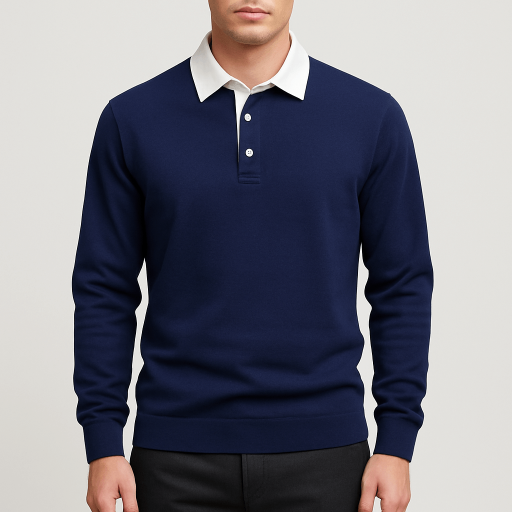 LUXEOUTFIT | Lightweight Polo Sweater