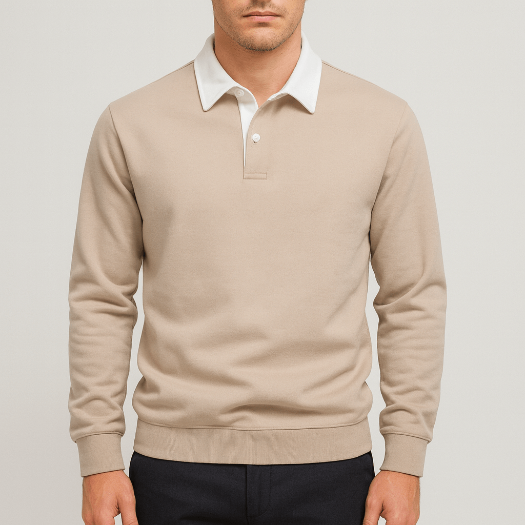 LUXEOUTFIT | Lightweight Polo Sweater