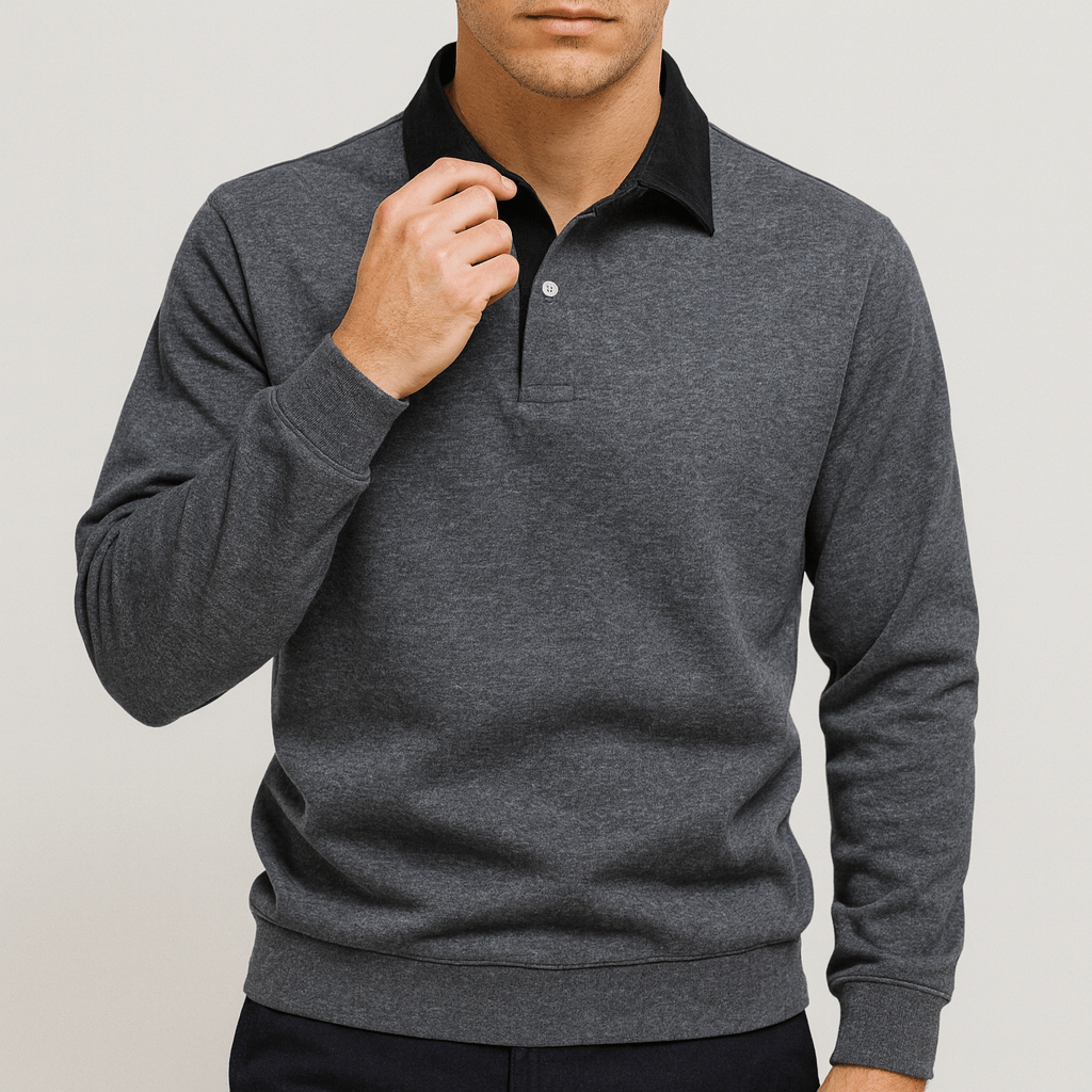 LUXEOUTFIT | Lightweight Polo Sweater