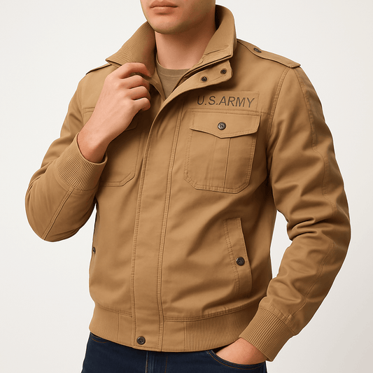 LUXEOUTFIT | Military Bomber Jacket