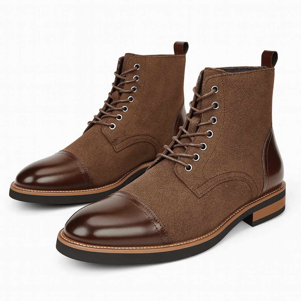 LUXEOUTFIT | Oxford Leather Boots