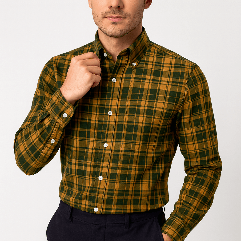 LUXEOUTFIT | Plaid Button Shirt
