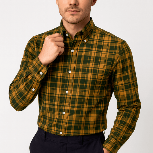 LUXEOUTFIT | Plaid Button Shirt