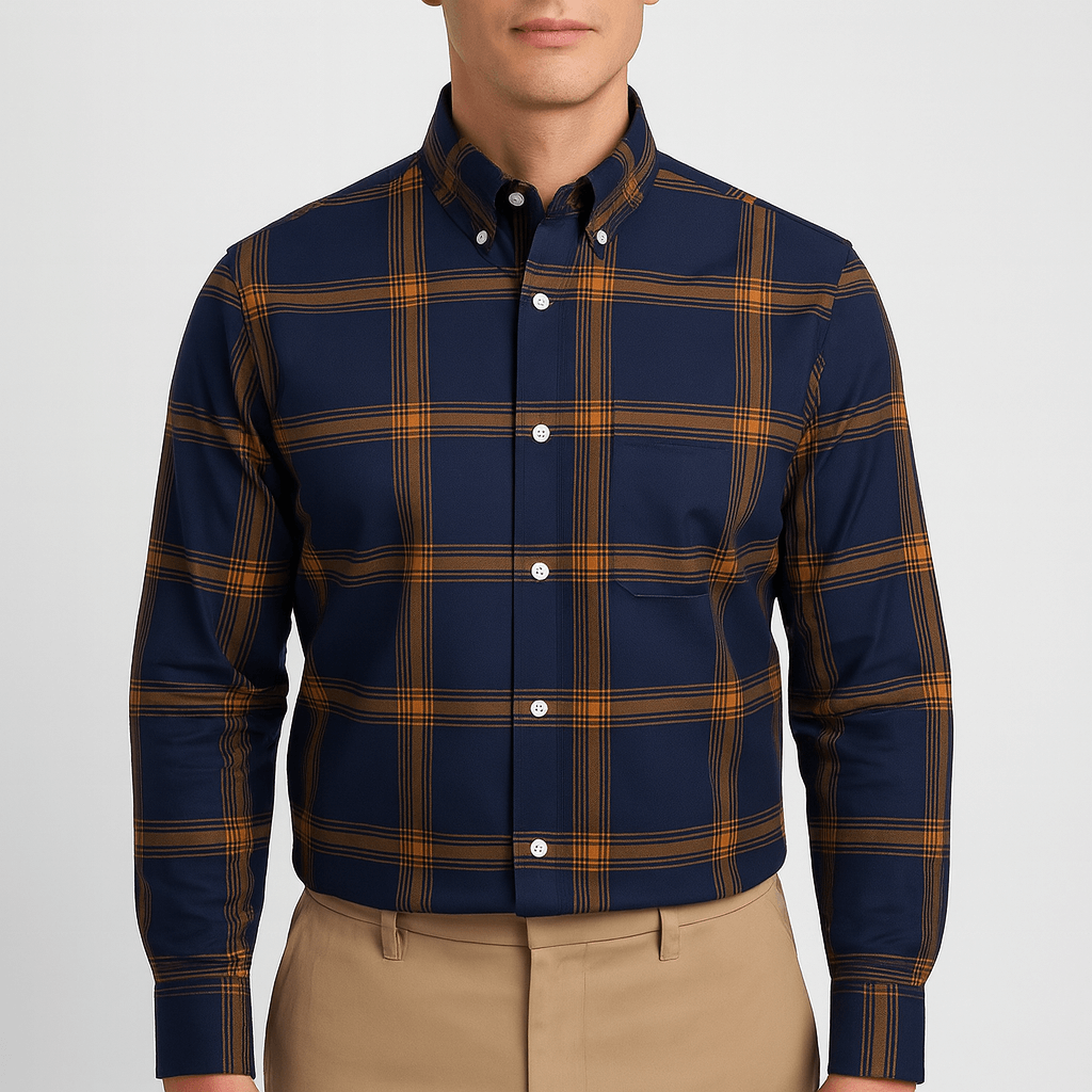 LUXEOUTFIT | Plaid Button Shirt