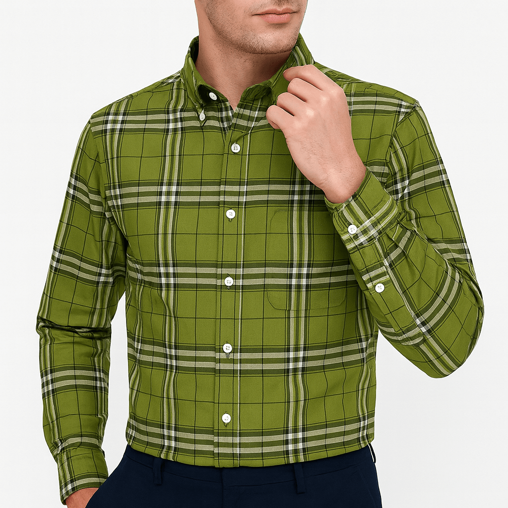 LUXEOUTFIT | Plaid Button Shirt