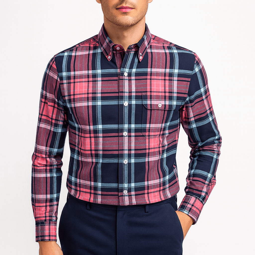 LUXEOUTFIT | Plaid Button Shirt