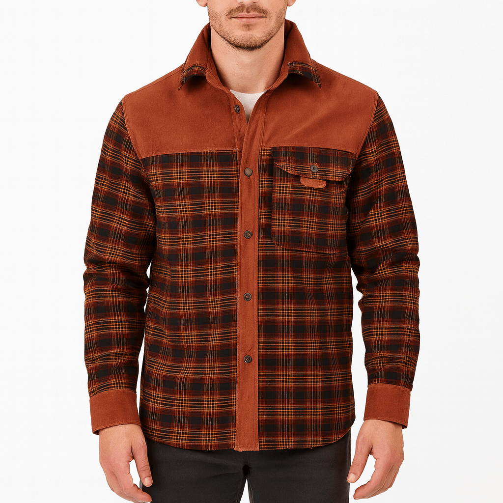 LUXEOUTFIT | Plaid Shirt Jacket