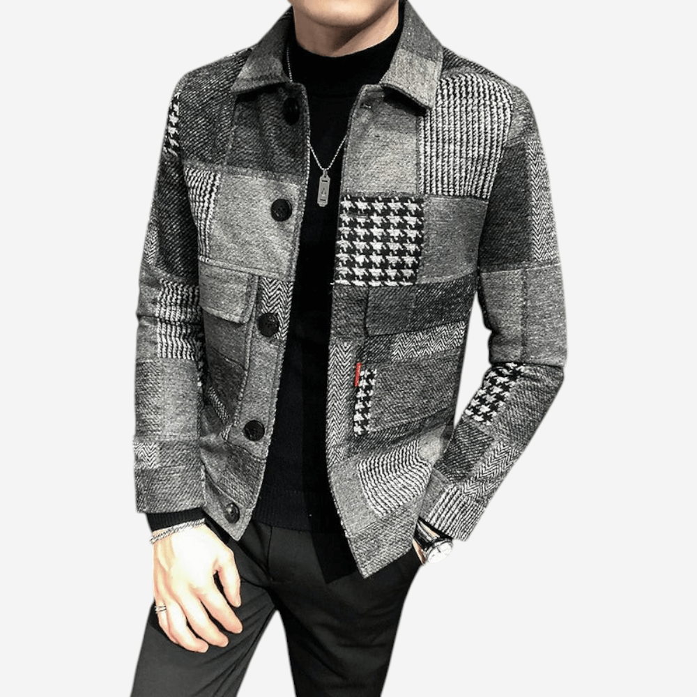 LUXEOUTFIT | Plaid Wool Jacket