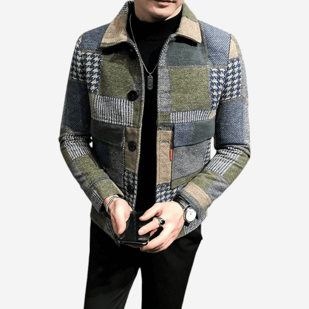 LUXEOUTFIT | Plaid Wool Jacket