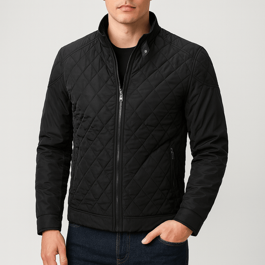 LUXEOUTFIT | Quilted Zip Jacket