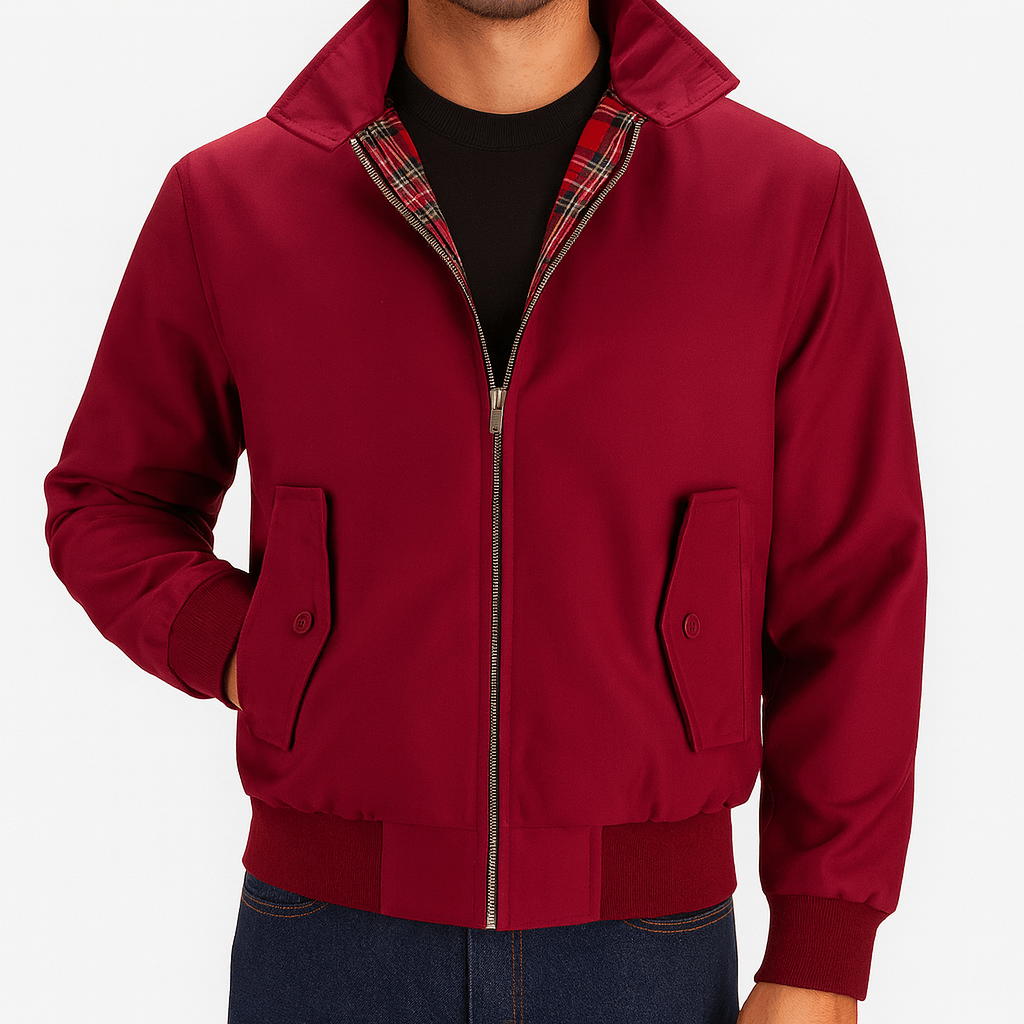 LUXEOUTFIT | Retro Harrington Jacket