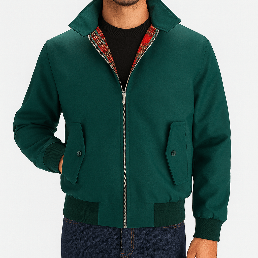 LUXEOUTFIT | Retro Harrington Jacket