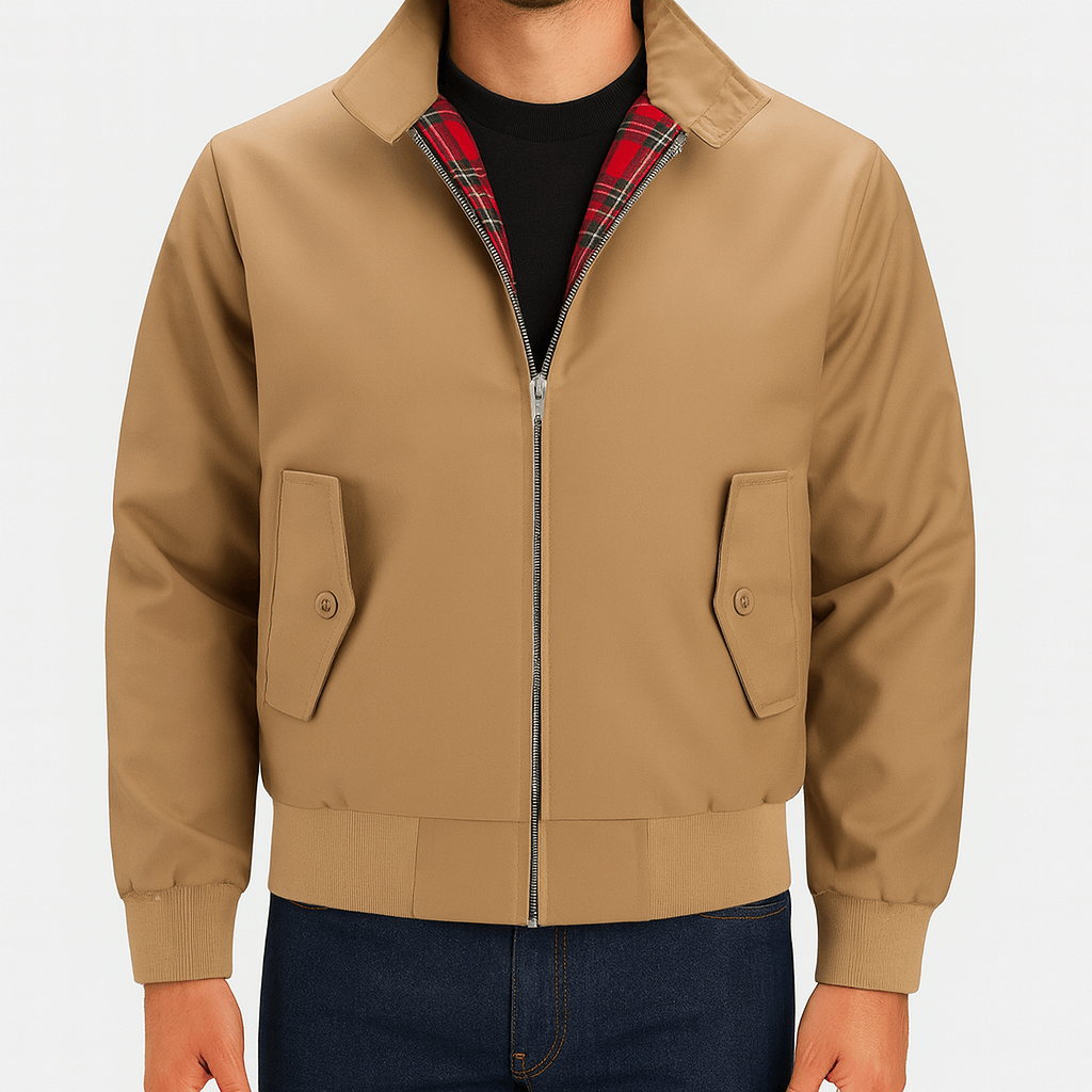 LUXEOUTFIT | Retro Harrington Jacket