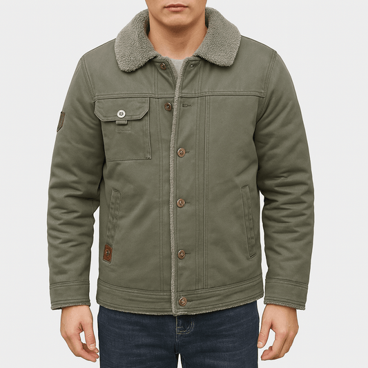 LUXEOUTFIT | Sherpa Cotton Jacket