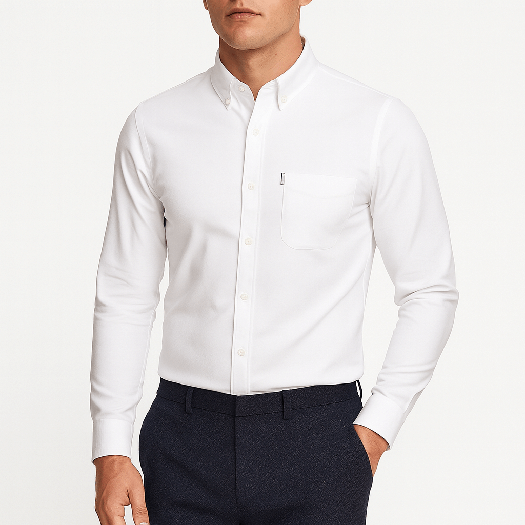 LUXEOUTFIT | Slim Button Shirt