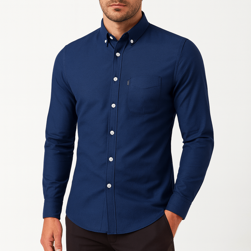 LUXEOUTFIT | Slim Button Shirt