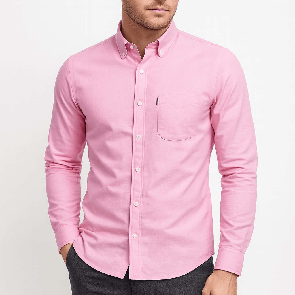 LUXEOUTFIT | Slim Button Shirt