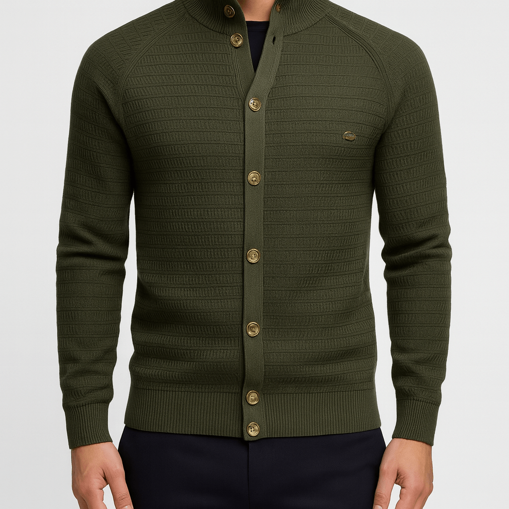 LUXEOUTFIT | Slim Knit Sweatshirt